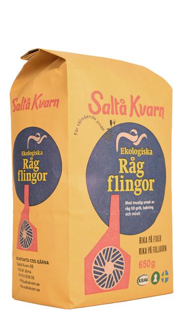 Rugflager, 650g ØKO Saltå Kvarn
